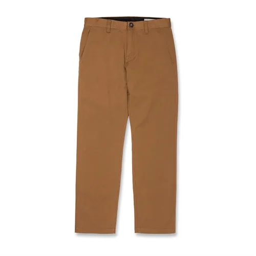 Vista 18 de Volcom Frickin - Pantalón chino elástico moderno para hombre, pantalones de sarga elásticos para uso diario Negro