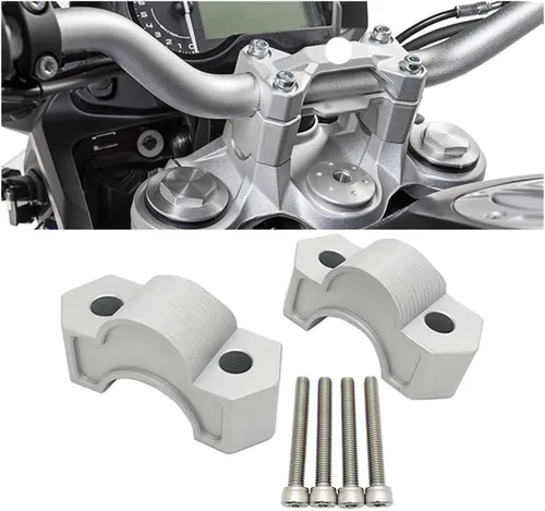Vista 6 de Abrazadera de manillar de motocicleta para BMW F850GS ADV F 850GS para Adventure F 850 GS F850 Adv para GSA 2018 2019 2020 2021 1.102 in Manillar