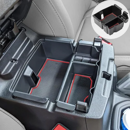 Vista 9 de EDBETOS Bandeja organizadora de consola central compatible con Jeep Wrangler JL/JLU 2018-2021 2022 2023 2024 Accesorios Jeep Gladiator JT Truck