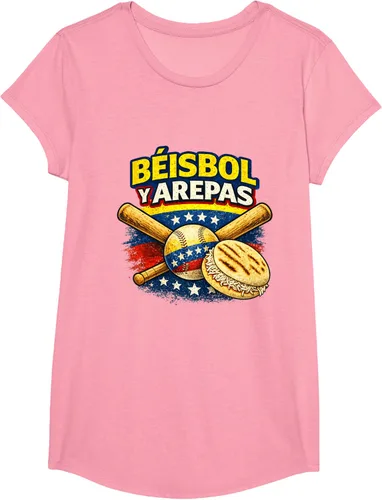 Vista 107 de Camiseta Beisbol y Arepas Venezuelas Baseball Pride Team 2026