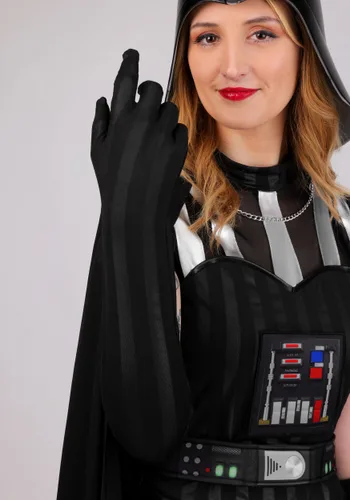 Vista 6 de Disfraz de Vestido Darth Vader Star Wars Talla Plus para Mujer Multicolor