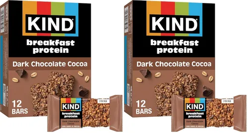 Vista 13 de KIND - Barras de proteína para el desayuno, mantequilla de almendras, snacks saludables, libres de gluten, con 8g de proteína, 6