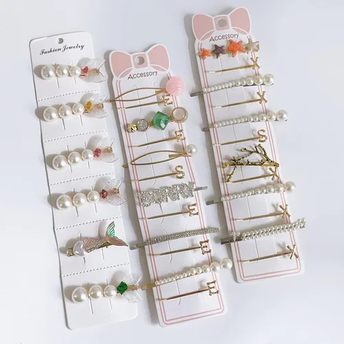 Vista 8 de QTMY 30 pinzas para el cabello para mujeres y niñas, regalo sorpresa, caja de joyería, accesorios de moda