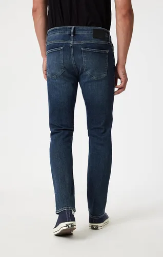Vista 99 de Mavi Jake - Jeans para hombre, tiro regular, pierna ajustada