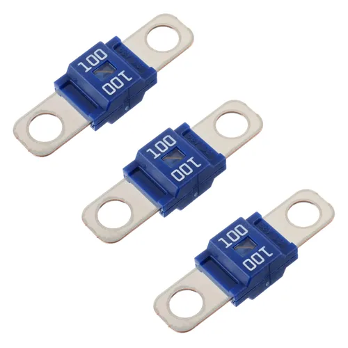 Vista 13 de BOJACK AMI/Midi 40A Fusible de Alta Corriente - Fusible de Perno de 40 Amperios para Automóviles, Camiones, Vehículos de Construcción, Autobuses