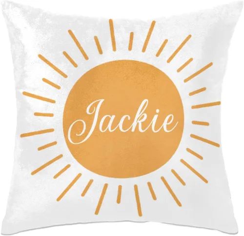 Vista 21 de Funda de almohada personalizada con nombre de bebé para bebé, niño y niña, almohada personalizada con nombre, almohada personalizada para sofá