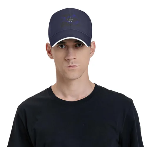 Vista 8 de Smoke Bonnie Blue Flag Baseball Cap for Men Women Outdoor Adjustable Dad Hat for All Seasons