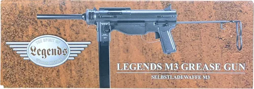 Vista 13 de Umarex Legends M3 Grease Gun Rifle de Aire de Perdigones Calibre .177
