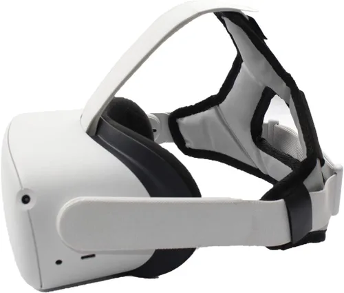 Vista 8 de LICHIFIT Head Cushion Comfortable Strap Pad Foam Headband for Oculus Quest 2 VR Headset Fixing Accessories