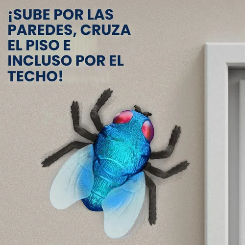Vista 7 de Terra by Battat Mosca escaladora con control remoto - RC botella azul mosca