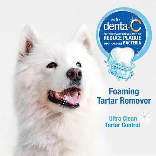 Vista 3 de Nylabone Advanced Oral Care Espuma Dental para Mascotas, Removedor de Sarro y Refrescante de Aliento para Perros, Limpieza de Dientes de Perro, 4 oz.