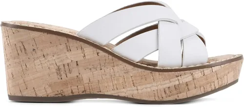 Vista 2 de WHITE MOUNTAIN Samwell Sandalias de cuña para mujer