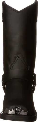 Vista 2 de Dingo Botas de arnés Chopper para hombre, Negro
