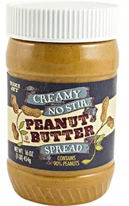 Vista 3 de Trader Joe's - Mantequilla de maní cremosa sin revolver - Tarro de 1 libra (16 onzas)