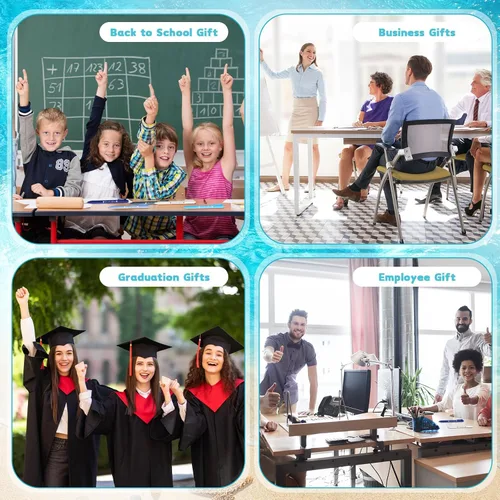 Vista 6 de Geyoga 20 juegos de Starfish Story Employee Apreciation Gift You Make a Difference Bolígrafo Starfish Story Tarjeta motivacional con corbatas