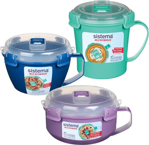 Vista 2 de Sistema To Go Collection - Taza de sopa (tamaño grande, 1 unidad), surtido