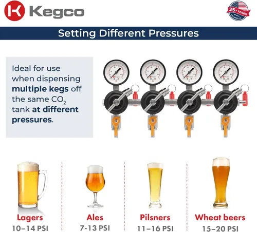 Vista 5 de Kegco Regulador secundario, calibre cuatro