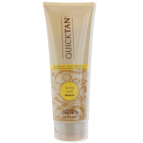 Vista 9 de Body Drench Quick Tan Loción de bronceado gradual, 8 onzas, Oscuro
