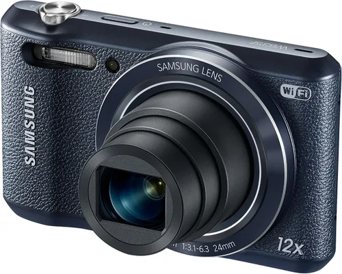 Vista 4 de Samsung WB35F 16.2MP Smart WiFi & NFC Cámara digital con zoom óptico 12x y 2.7" LCD (negro)