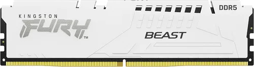 Vista 3 de Kingston FURY Beast White 32GB 5600MT/s CL40 DDR5 XMP DIMM Overclocking Intel XMP 3.0 Módulo único KF556C40BW-32
