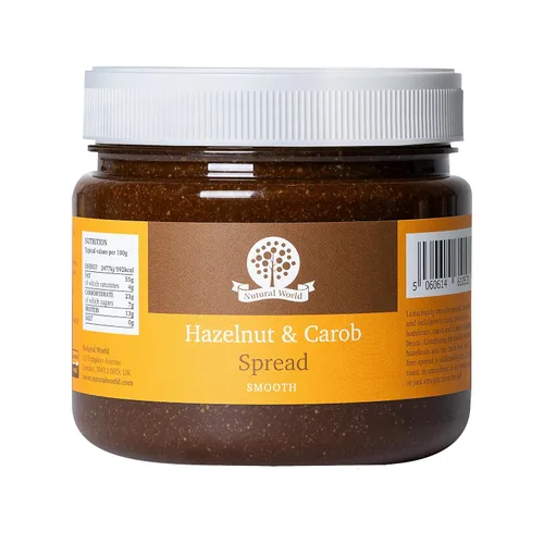 Vista 10 de Nutural World - Crujiente Avellana y Algarroba para untar 6 Oz (6.00 oz)
