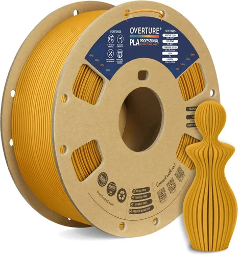 Vista 41 de Overture PLA Plus (PLA+) Filamento de 1/16 pulgadas, dureza mejorada con rollo PLA, con superficie de construcción 3D de 7.87 × 7.87 pulgadas, PLA