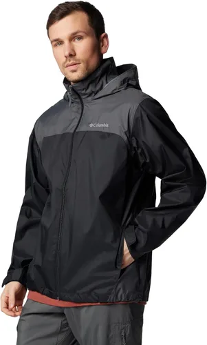 Vista 5 de Columbia Chaqueta impermeable para lluvia Glennaker Lake para hombre, compactable