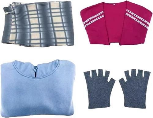 Vista 6 de Disfraz de hombre gordo para cosplay, conjunto completo de disfraz de talla grande para Halloween
