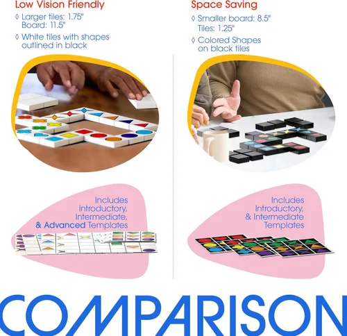 Vista 7 de Keeping Busy Combina las Formas Actividades Grandes de Demencia para Personas Mayores Productos de Demencia para Ancianos Juegos de Memoria