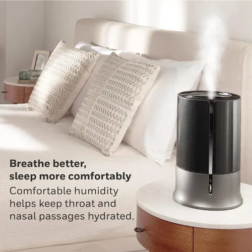 Vista 3 de Honeywell Designer Series Humidificador de niebla fría, humidificadores de habitación, color negro