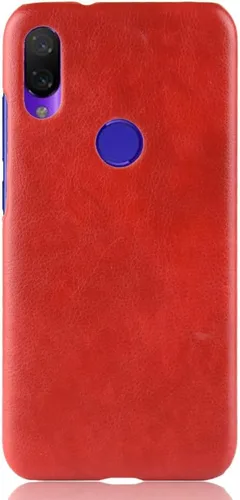 Vista 9 de Funda de teléfono para Xiaomi Redmi Note 7, [piel sintética]+[plástico duro] para Xiaomi Redmi Note 7 Funda Protectora, Antideslizante a prueba