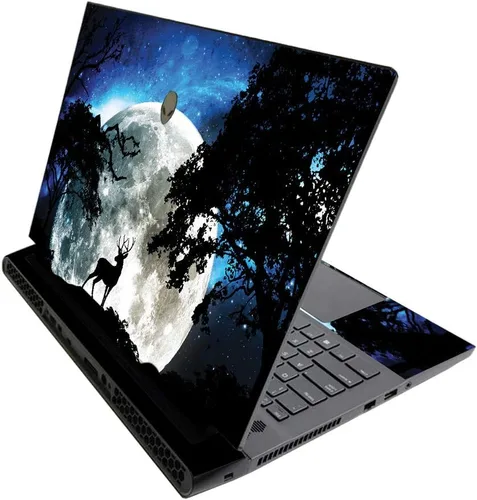 Vista 34 de MightySkins - Skin brillante con purpurina para Alienware M17 R3 (2020) y M17 R4 (2021) - Diversión de los años 90 Acabado duradero con purpurina