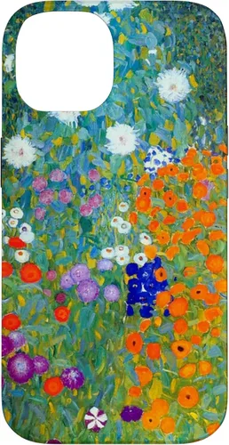 Vista 4 de Gustav Klimt Flower Garden Case for iPhone 16