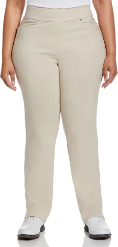 Vista 6 de PGA Tour Pantalones de golf elásticos para mujer con cintura de meter, entrepierna de 31 y 32 pulgadas, control de abdomen, absorben la humedad