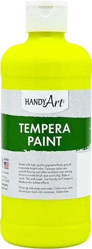 Vista 21 de Handy Art Pintura al temple premium, negro, botella de pinta de 16 oz