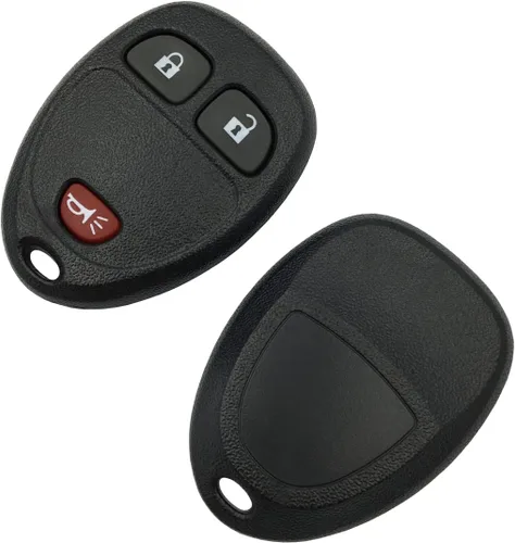 Vista 3 de Carcasa de repuesto para llavero de entrada sin llave con control remoto para Buick/Chevy Avalanche Equinox Express Silverado Traverse/GMC 3 botones