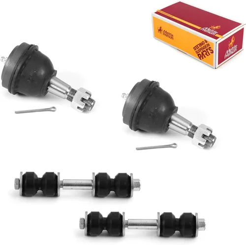 Vista 108 de Metrix Premium Chassis Parts - Juego de 4 piezas de articulación de rótula superior y barra estabilizadora delantera para Ford Ranger RWD 1998-2011