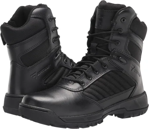 Vista 7 de Bates Botas militares tácticas deportivas 2 altas con cremallera lateral para mujer, talla única