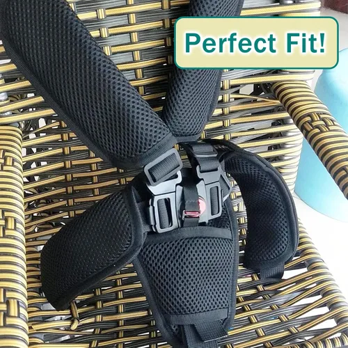 Vista 5 de Universal 5 Point High Chairs Safety Harness Strap Belt,Adjustable Harness Seatbelt Straps