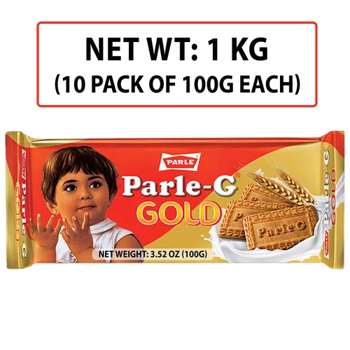 Vista 3 de Parle -G Galletas de Oro, 2.2 lbs (10 pack de 3.53 oz)