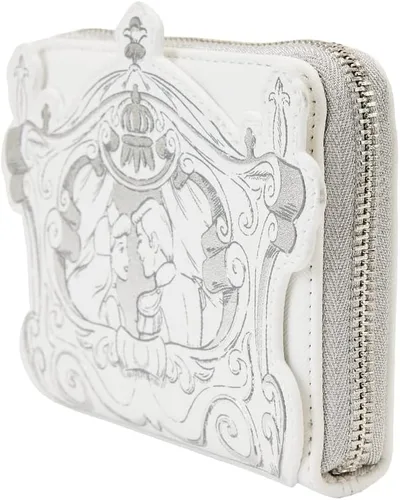 Vista 4 de Loungefly Cartera con cremallera de Cenicienta de Disney Happily Ever After, Multi, Compacto