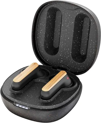 Vista 2 de House of Marley Redemption ANC: Auriculares inalámbricos con cancelación de ruido con micrófono, conectividad Bluetooth, 20 horas de tiempo total