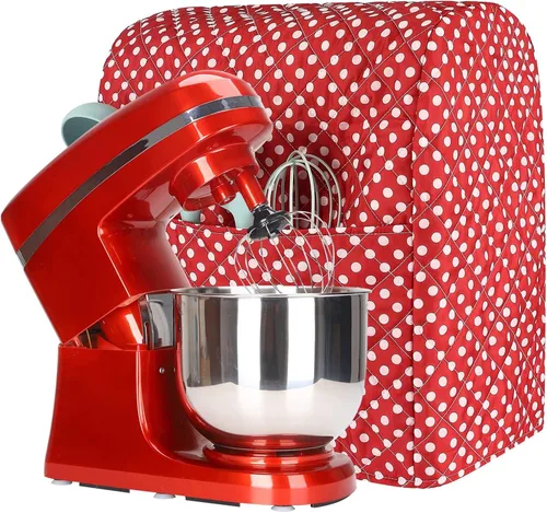 Vista 9 de Funda para batidora de cocina Kitchen Aid compatible con batidoras de 6 a 8 cuartos de galón Kitchen Aid/Hamilton de pie/cabeza inclinable