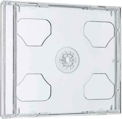 Vista 3 de 10 Estuche transparente estándar para CD doble