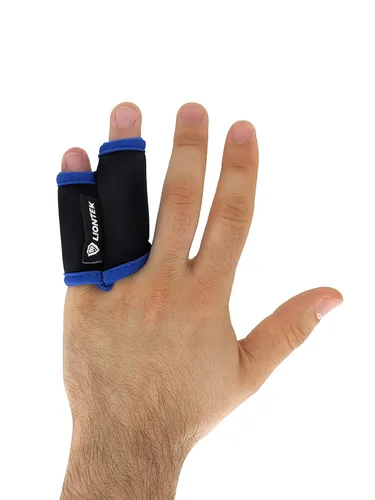 Vista 8 de BJJ - Cinta de repuesto para doble dedo exterior (anillo rosado/puntero-dedo medio) (XS)