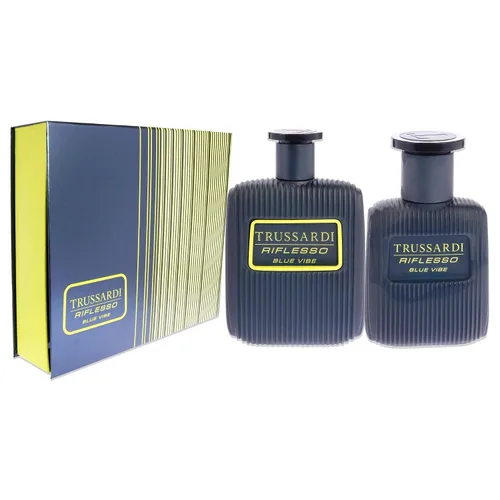 Vista 3 de Trussardi Riflesso Blue Vibe Men 3.4 oz EDT Spray, 1oz EDT Spray Set de regalo de 2 piezas
