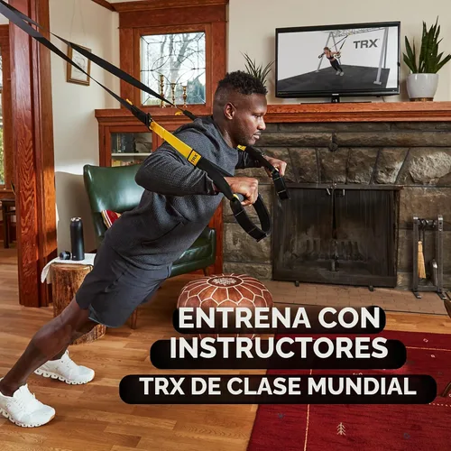 Vista 5 de TRX Entrenador de suspensión Pro3 + TRX Training Membresía bajo demanda de 6 meses