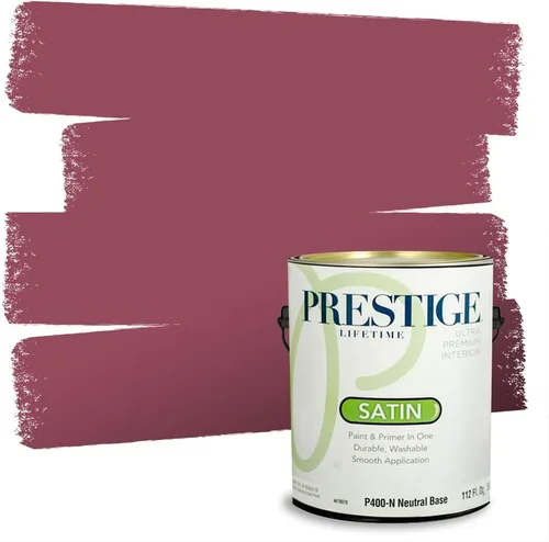 Vista 49 de Prestige Paints - Pintura exterior e imprimación en uno, 1 galón, plano, E500-P-A011GP