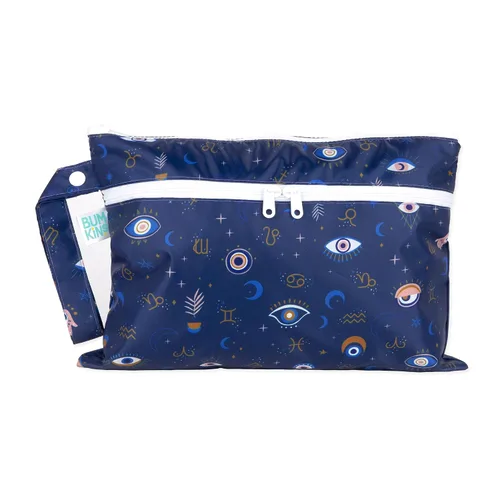 Vista 48 de Bumkins Bolsa Húmeda Colgante Impermeable Grande para Bebé, Lavandería, Ropa Sucia, Viajes, Traje de Baño, Pañales de Tela, Piscina, Toallas