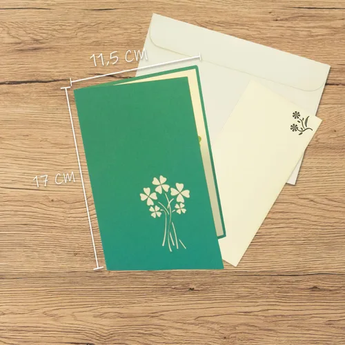 Vista 2 de LINPOPUP® Pop-Up Card, POP- UP tarjetas, POP UP tarjetas de cumpleaños, 3D tarjetas de felicitación 3D tarjeta plegable tarjeta de cumpleaños buena